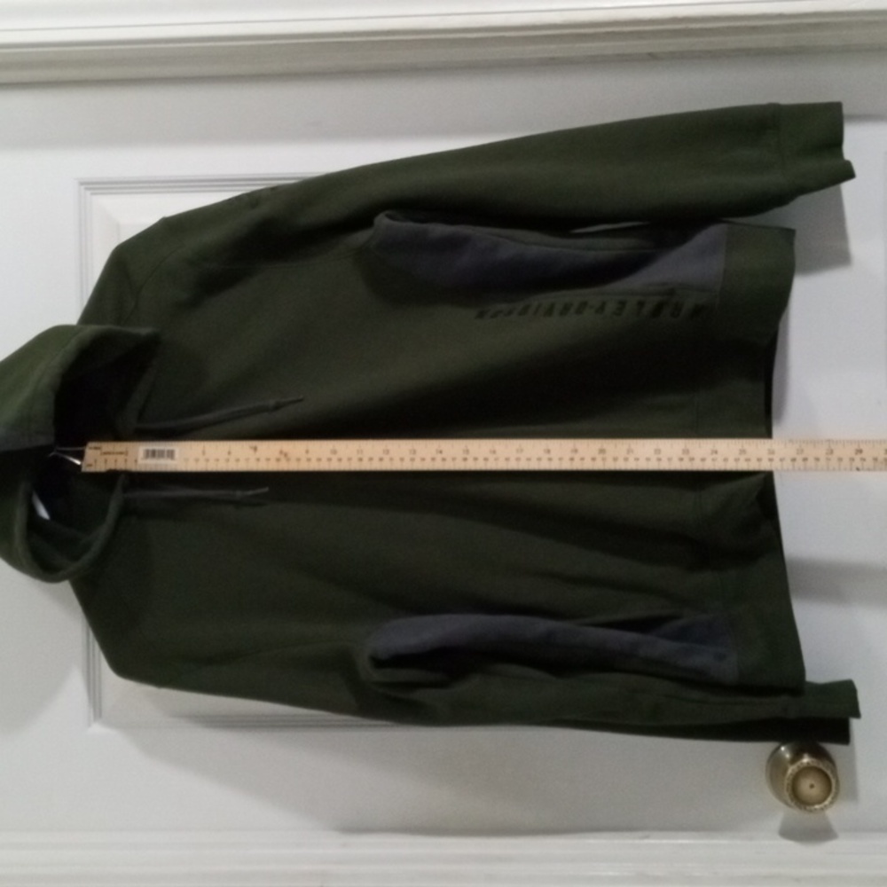 Harley-Davidson Dark Green Full Zip Hoody Mens Large - Picture 6 of 6